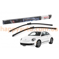 Комплект дворников на Volkswagen Beetle | Kafer 3 2010-2019 — Bosch AeroTwin